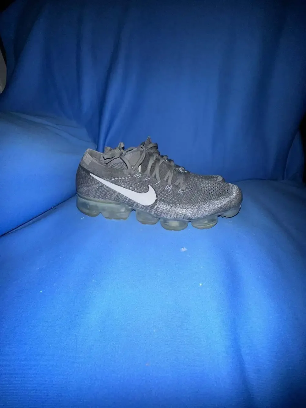 Nike Air VaporMax Flyknit 'Asphalt' Running Shoes Mens 11